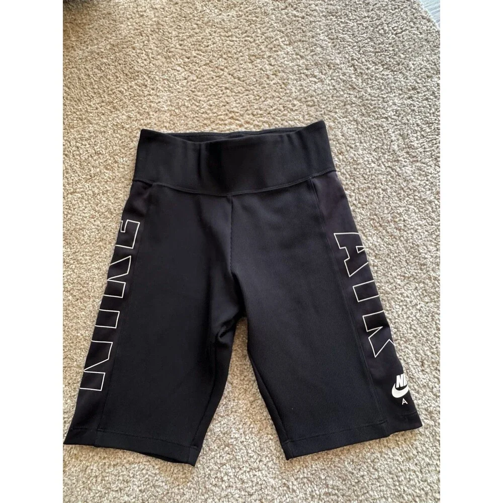 Nike Air Compression Shorts Womens Small Black 9